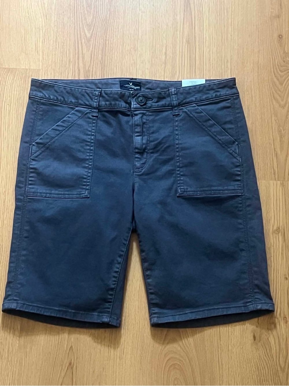 American Eagle Outfitters Navy Blue Women's Bermuda Shorts